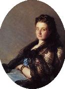 Franz Xaver Winterhalter Unidentified Lady painting